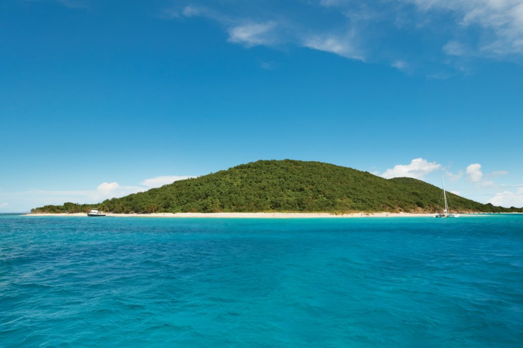 view of island