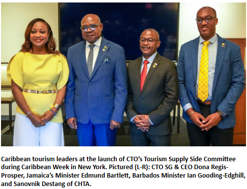photo of tourism leaders at supply side committee launch